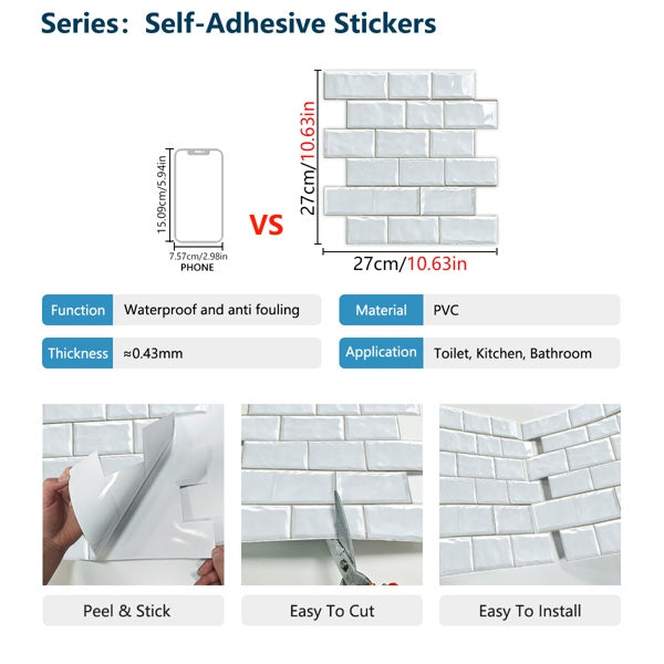 Classic Bevel (12 Tiles Per Box)